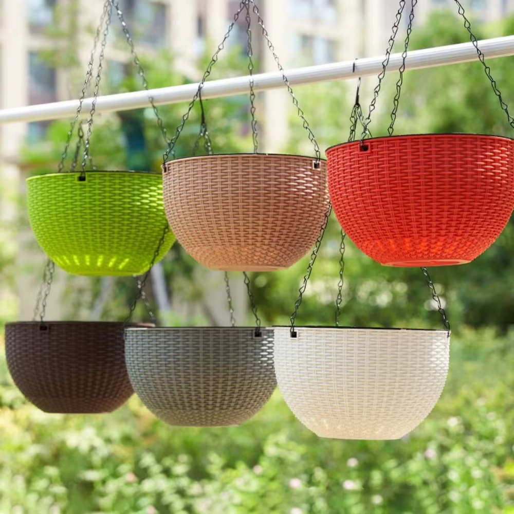 1 pièce de support de plante suspendu en macramé pour pots de fleurs et jardinières