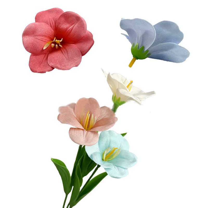 7x5 cm 10/50pcs tête de tulipe floraison fleur de savon bricolage cadeau floral pour la fête des mères anniversaire