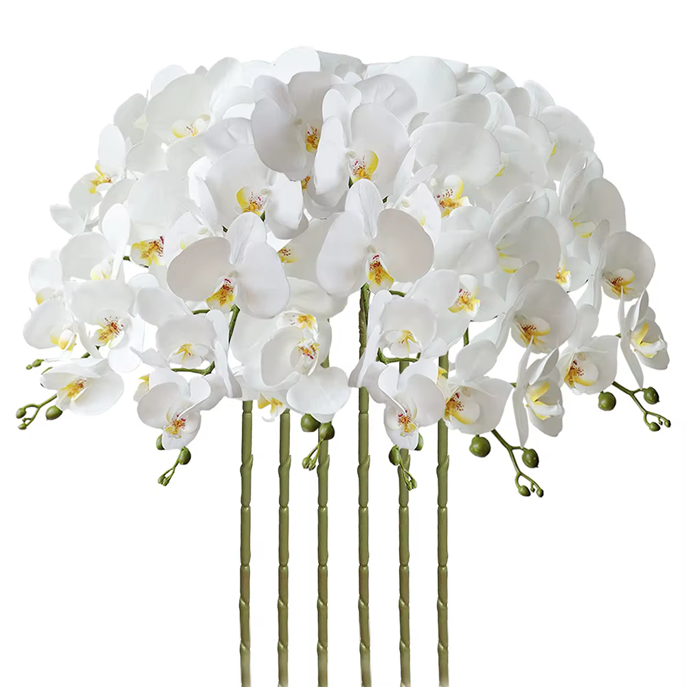 Fleurs d'orchidées artificielles 69cm