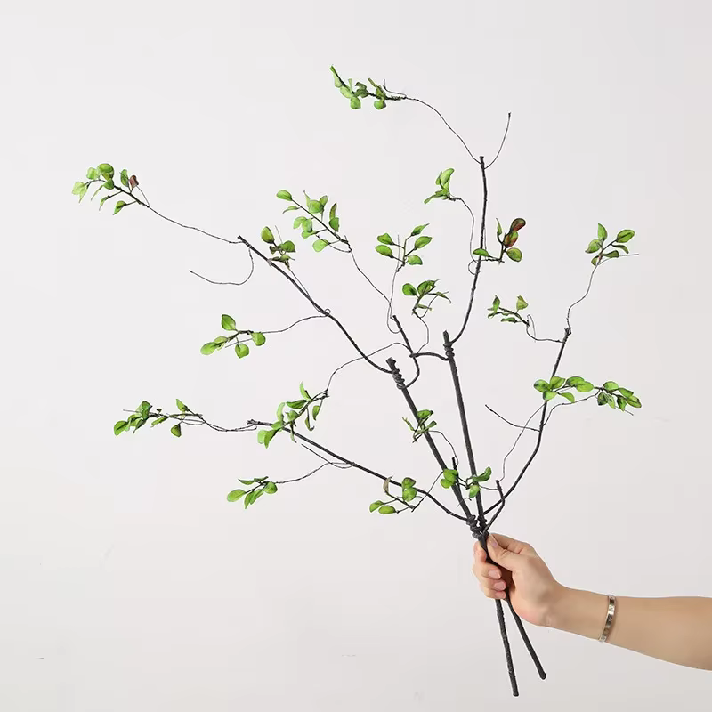 Simulation de feuilles d'érable d'automne