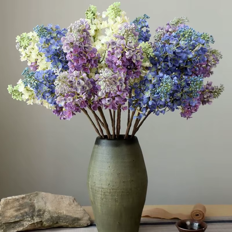 Branche de lilas artificielles 3D