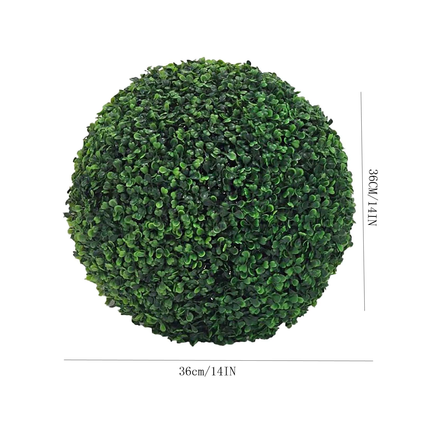 Boule topiaire de plantes artificielles pour jardin