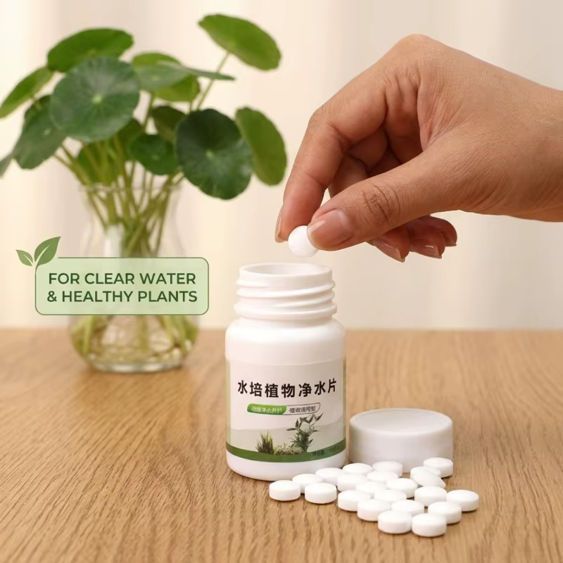 Comprimés de purification d'eau pour plantes hydroponiques