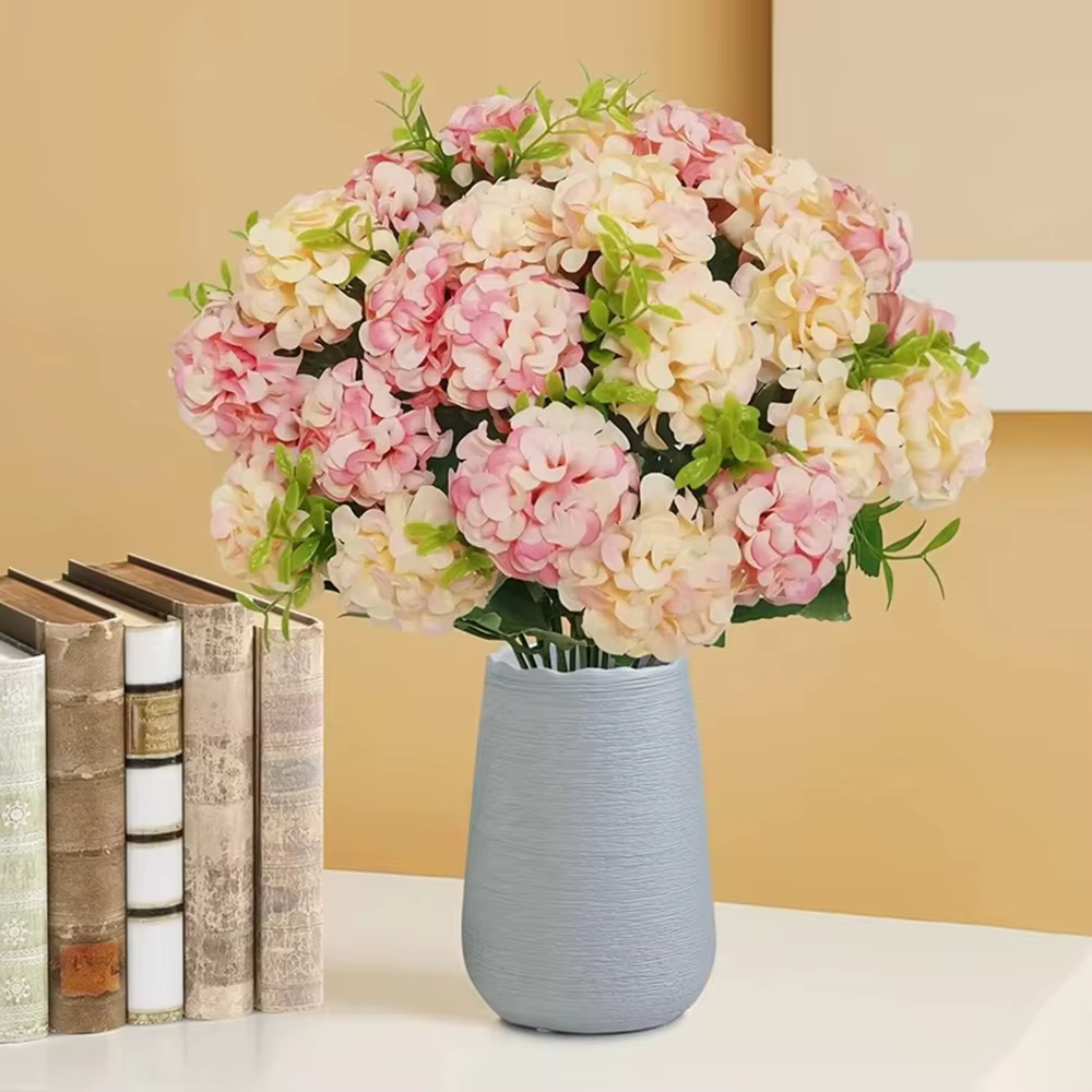 Fleurs d'oeillets artificielles en soie