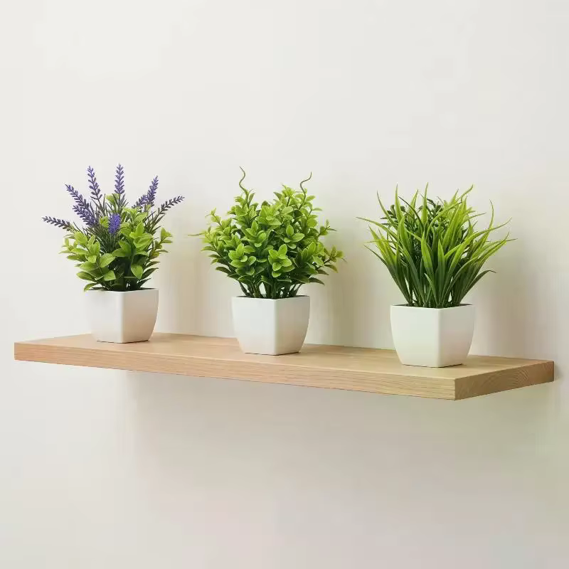 Plantes artificielles avec feuillage réaliste et sans entretien