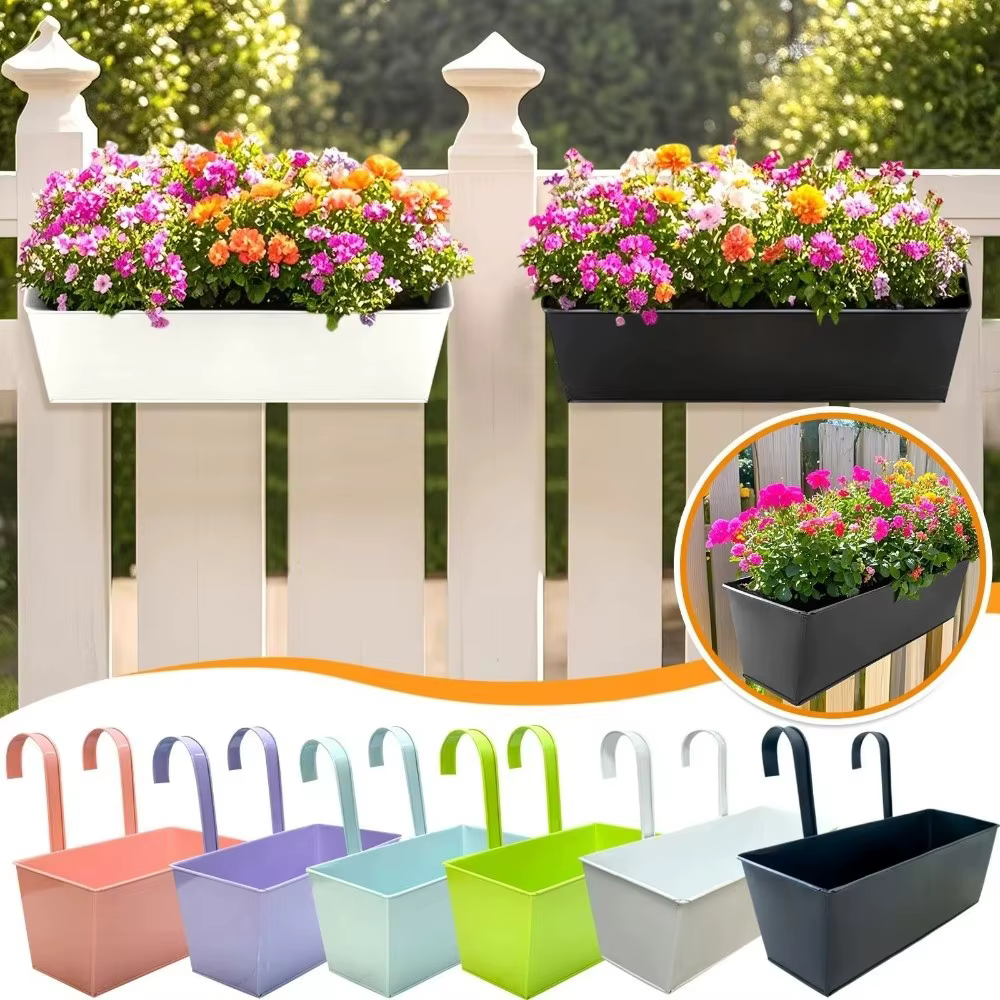Nouvelle jardinière en fer pour plantes d'extérieur