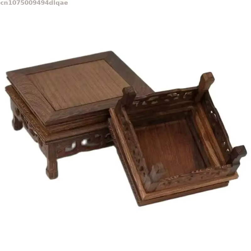 Base de Table carrée en bois