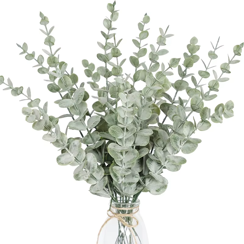 Feuilles d'eucalyptus artificielles