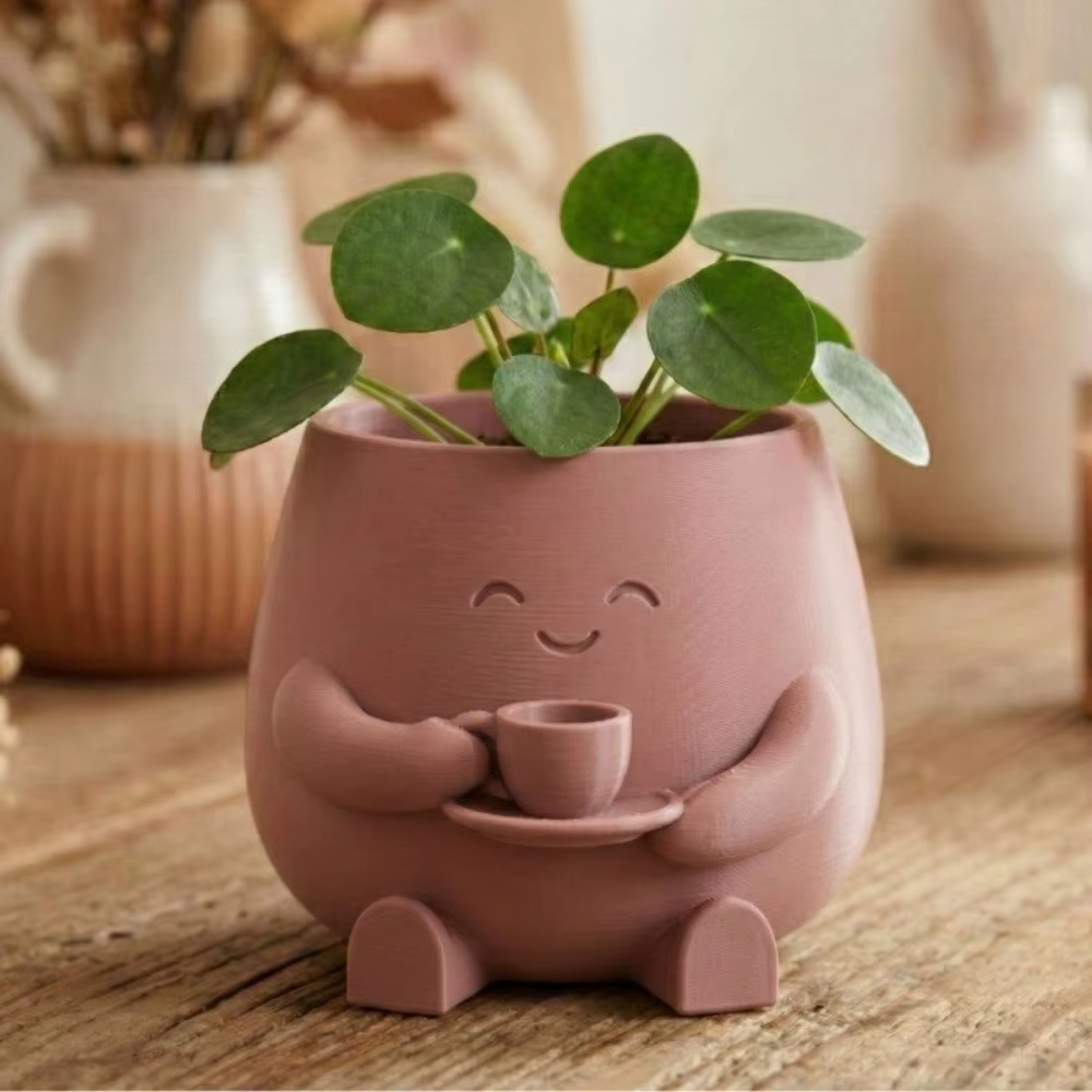 Mini pot de fleurs paysager imprimé en 3D