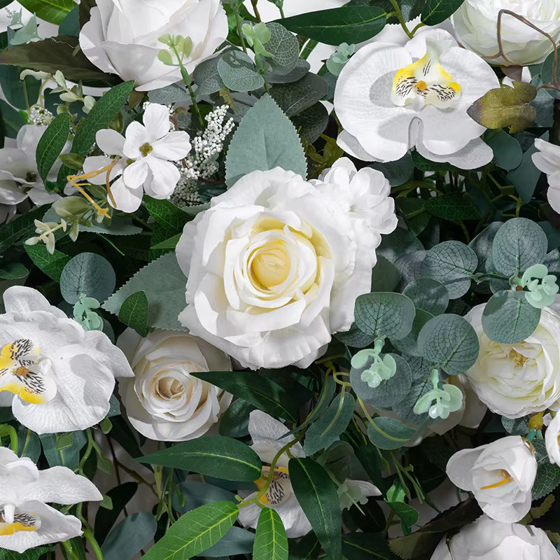 Nouveau lancement ! Fleurs artificielles murales : Solution complète pour les décors de mariage
