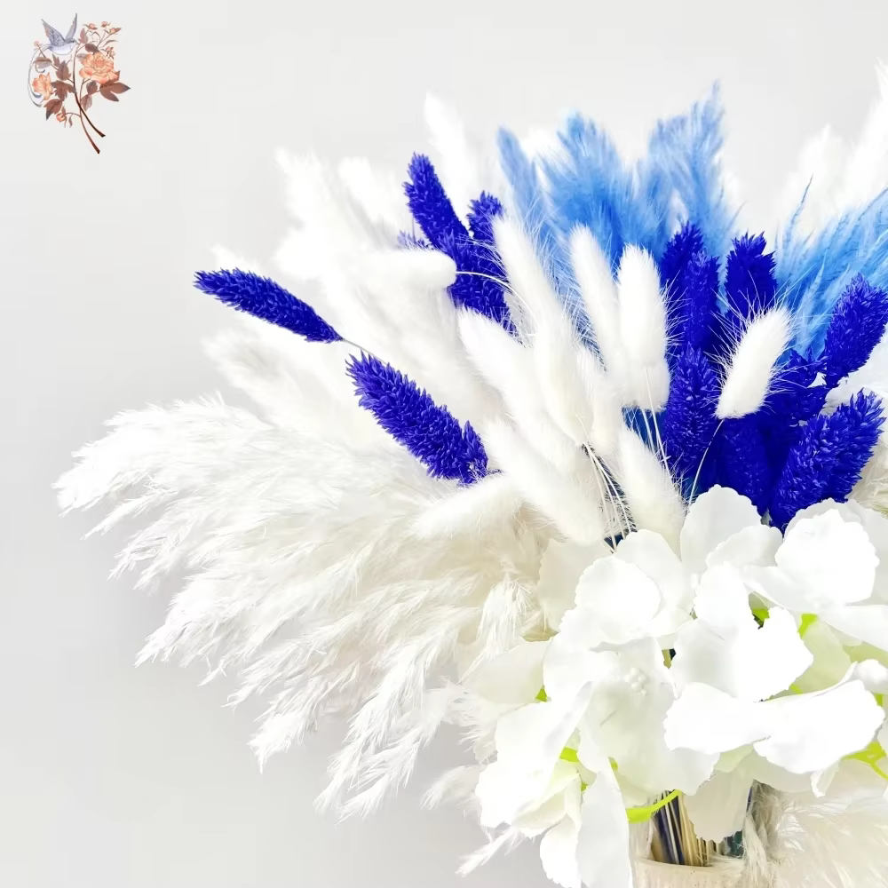 Bouquets de fleurs artificielles séchées naturelles