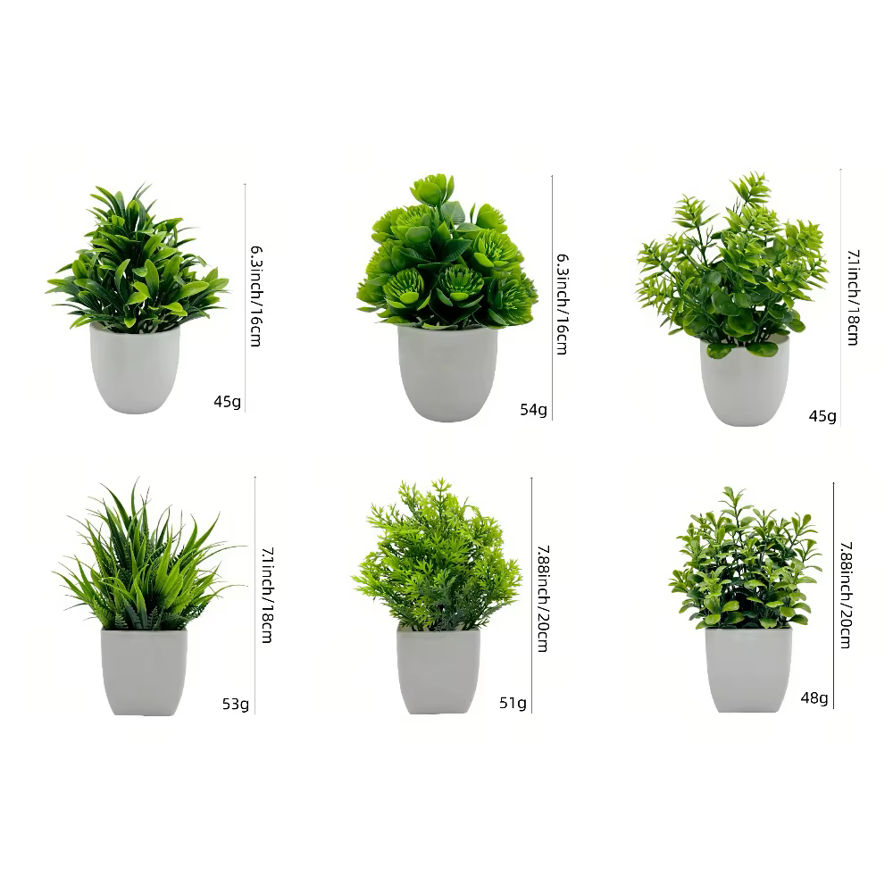 Plantes artificielles en pot en gros