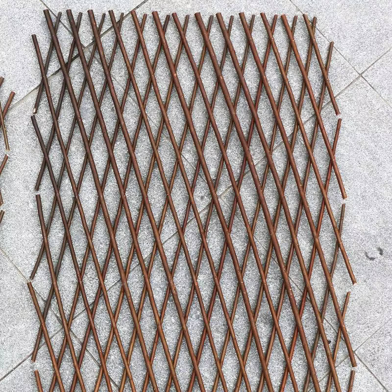 Clôture en bois rétractable Durable pour plantes