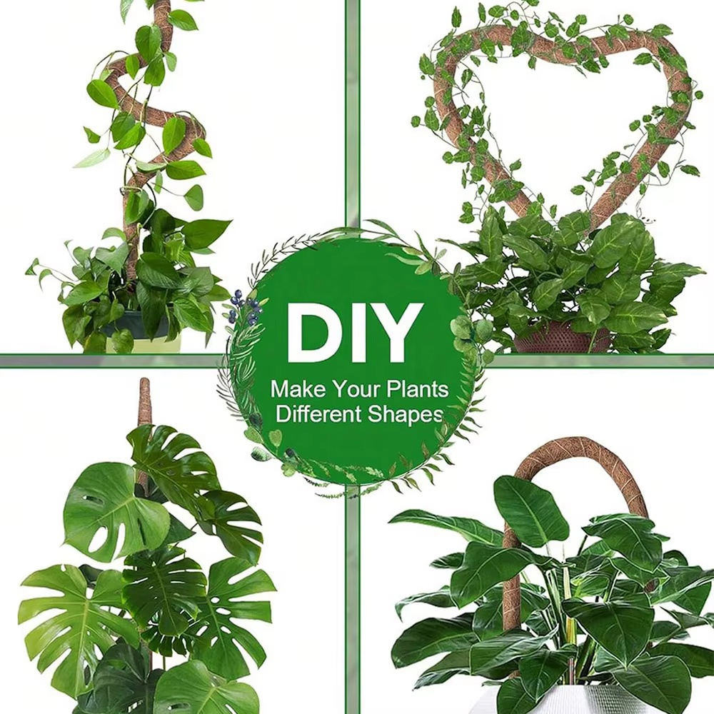 Poteau en mousse pour plantes