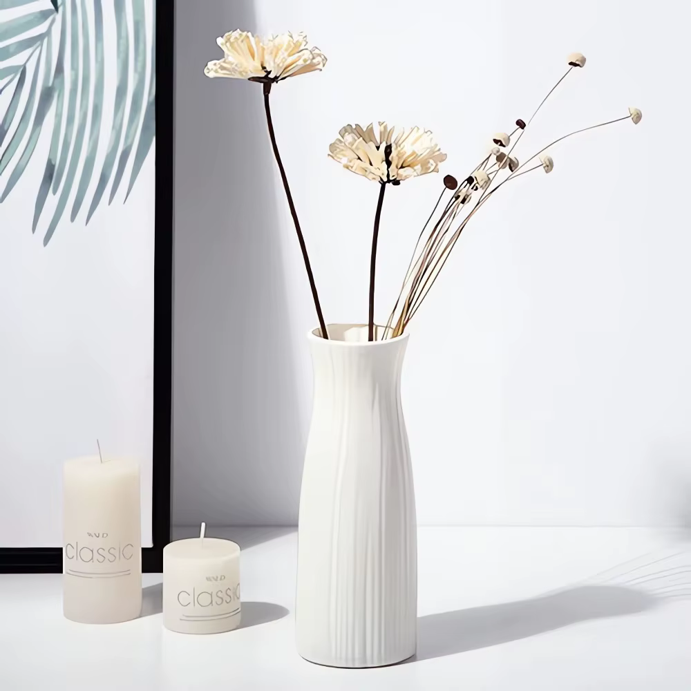 Vase en Plastique Nordique Simple