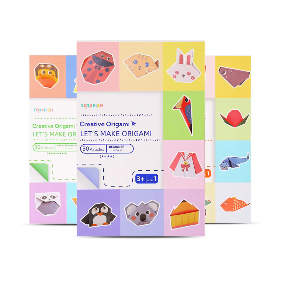 Kit d'origami 30 feuilles de papier à origami