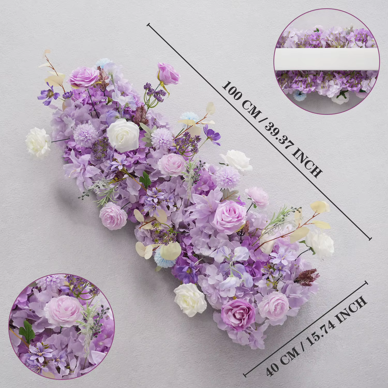 Uflower – fleurs artificielles violettes