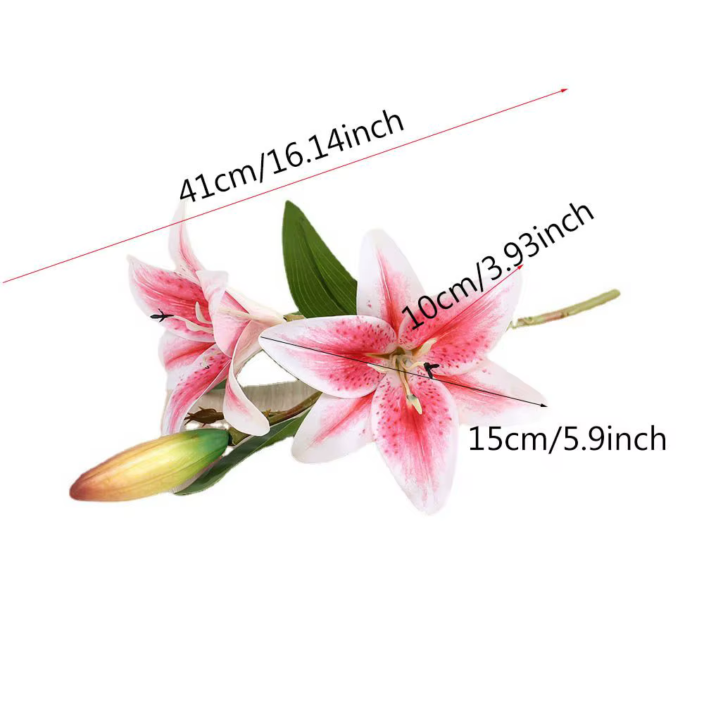 Lys artificiel pour décoration de mariage