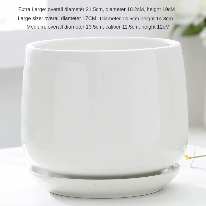 Pot de fleurs créatif en céramique