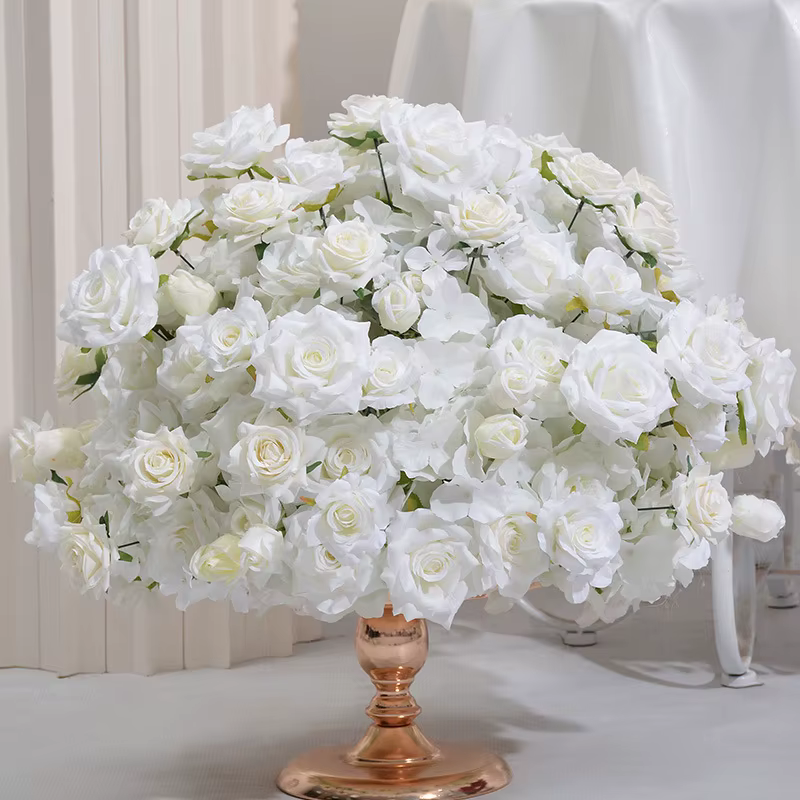 Boules d'hortensia élégantes en forme de Rose