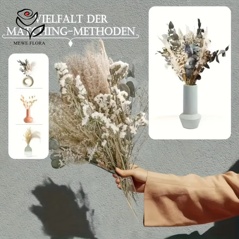 Bouquet de fleurs séchées naturelles pour la décoration intérieure de la maison moderne