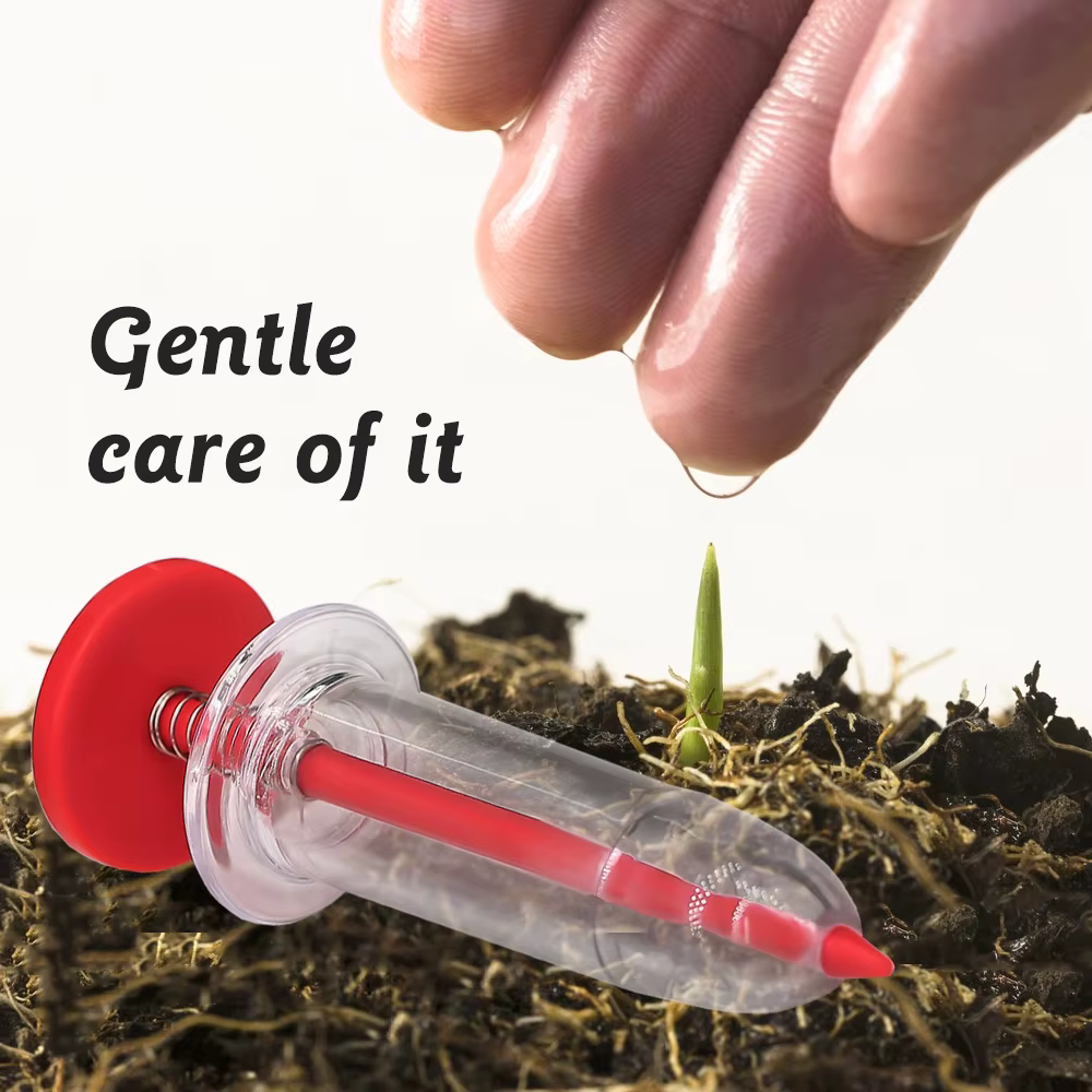 1 pièces Mini seringue manuelle semis distributeur de graines jardin semoir planteur