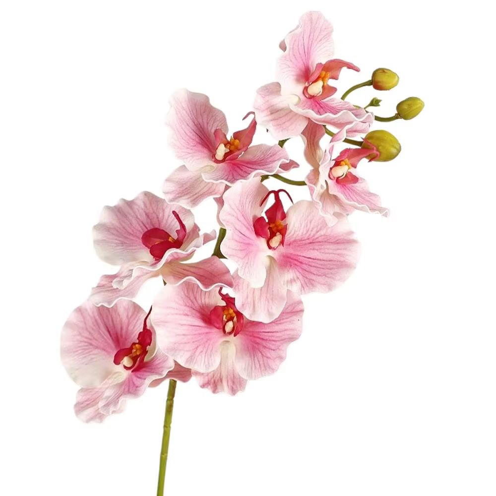 Orchidée Papillon Artificielle Faite à la Main