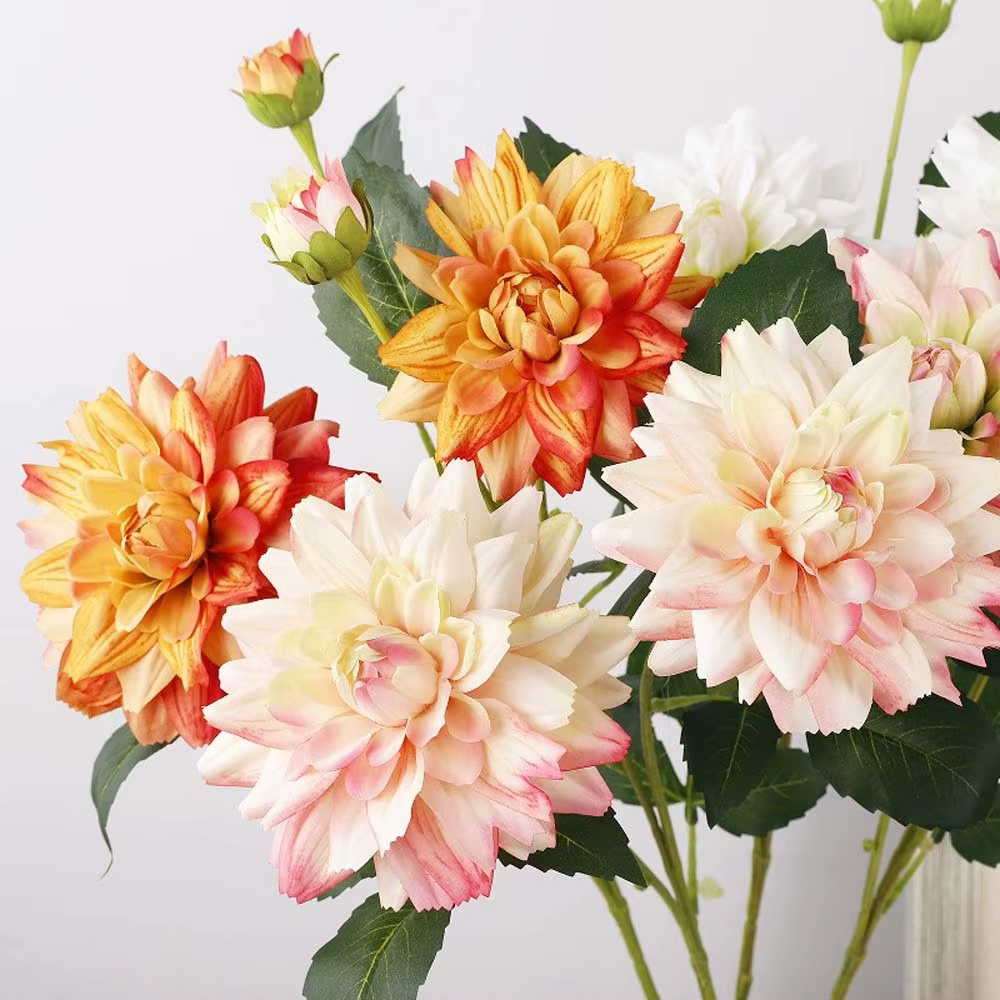 Fleur de Dahlia Artificielle Effet Naturel