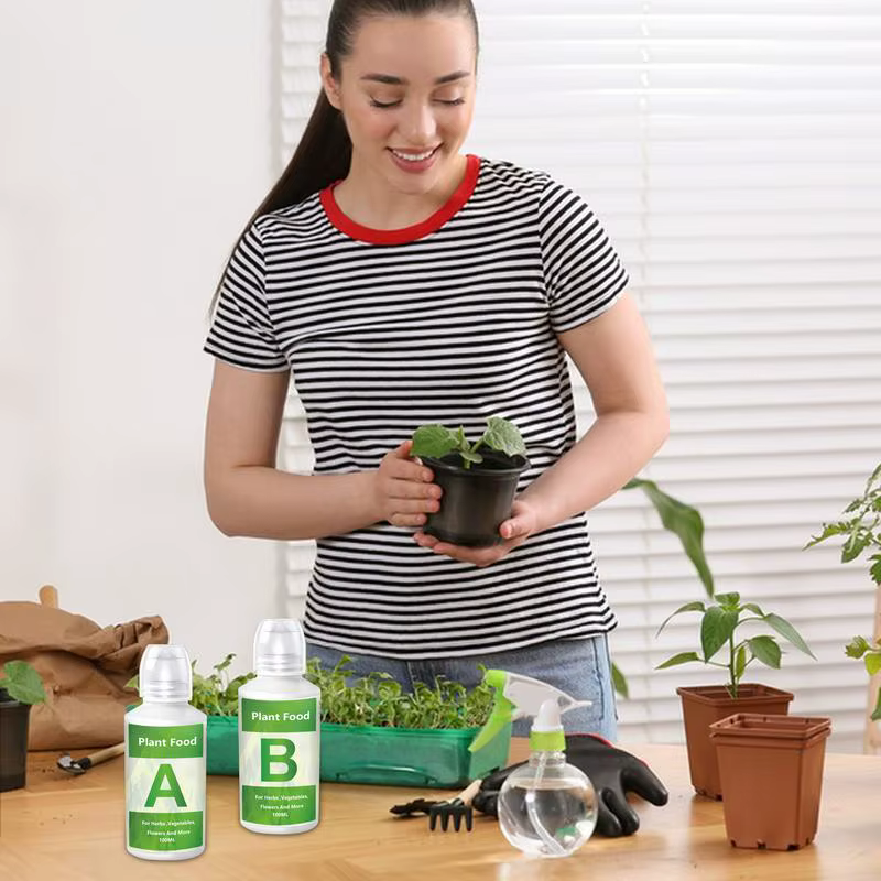 Engrais hydroponique A et B pour plantes de jardin