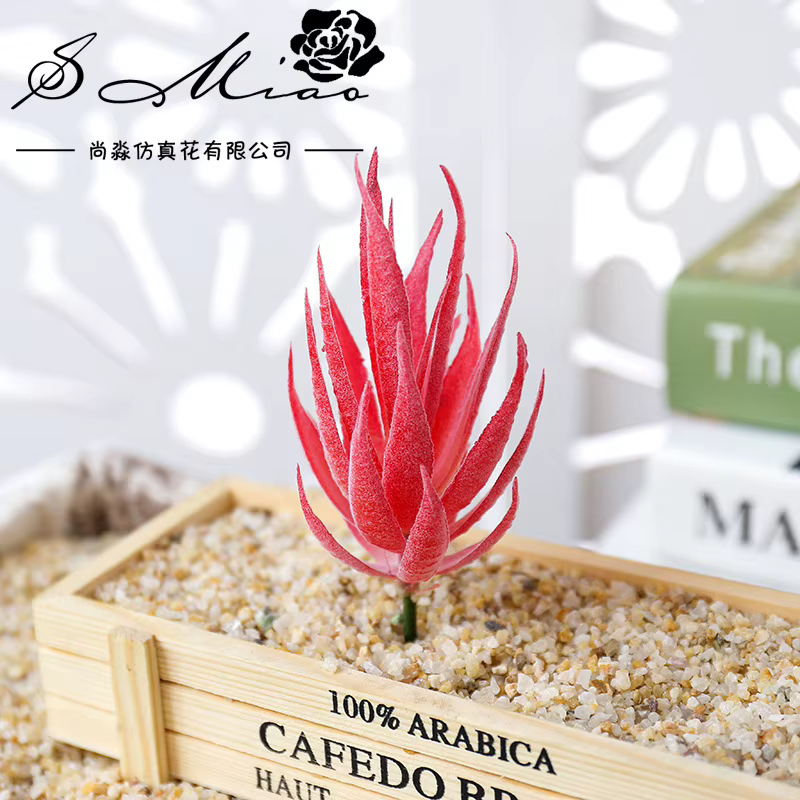 Wusmart Ban Ma Lu Hui plantes succulentes artificielles bricolage accessoires d'arrangement floral bureau Mini bonsaï tête de fleur