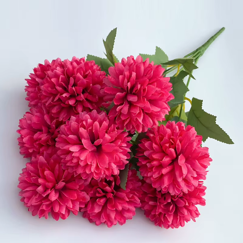 Bouquet de fleurs artificielles chrysanthème