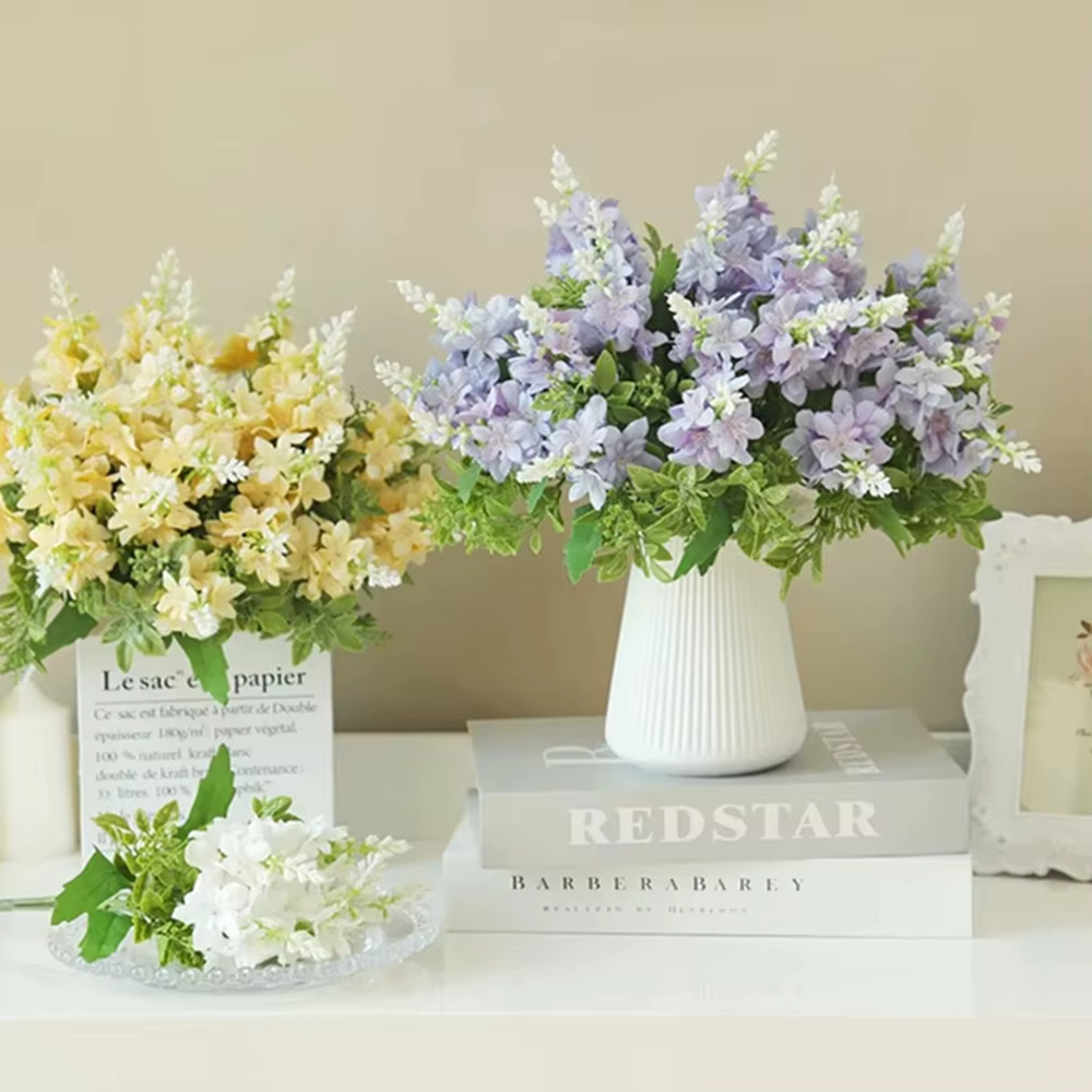 1/3 pièces de fleurs artificielles en soie Yucca Gloriosa pour décoration de mariage