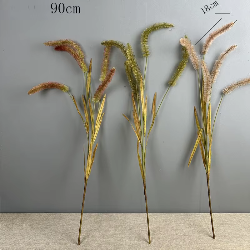 4 pièces de plantes artificielles en plastique