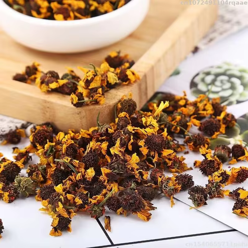 Bouquet de chrysanthèmes de neige séchés en vrac naturels | Fabrication de savons et de bougies | Mélange de fleurs