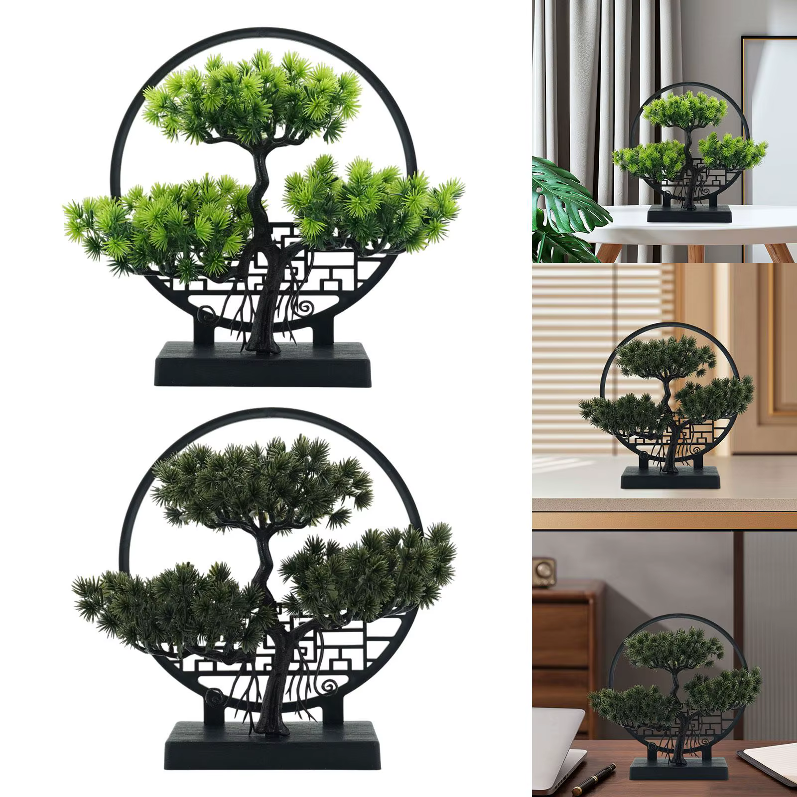 Bonsaï artificiel, plantes artificielles vertes