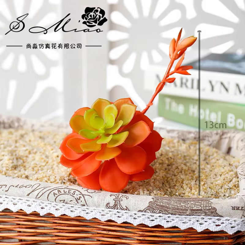 Grands plantes succulentes de Lotus artificielles 11x13cm