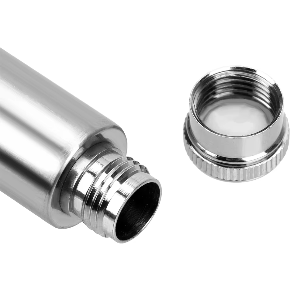 Pot à vin tubulaire Portable en acier inoxydable de 1oz, bouteille de vin, flacons de hanche, bouteille de whisky