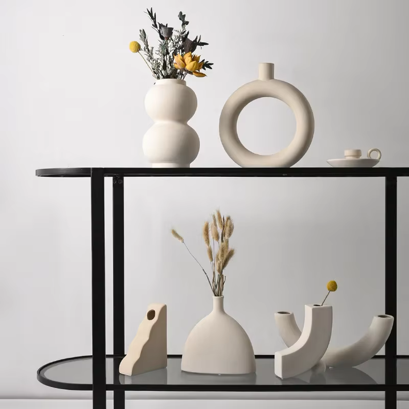 Vase d'art en céramique Simple et moderne