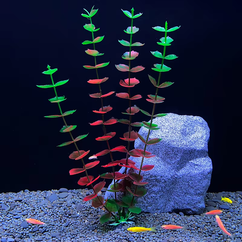 Plantes artificielles d'aquarium