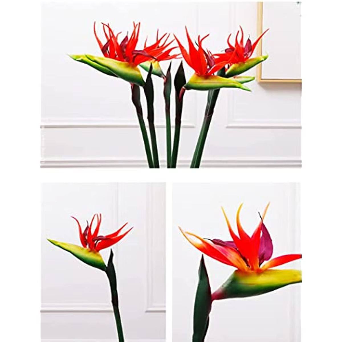Fleurs d'oiseaux du ciel artificielles