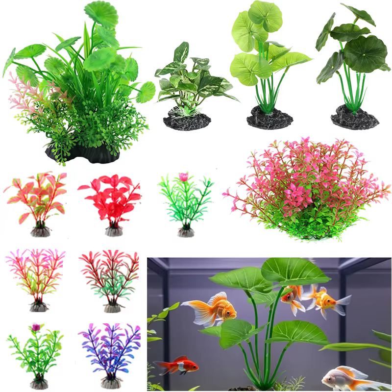 Plante d'aquarium artificielle
