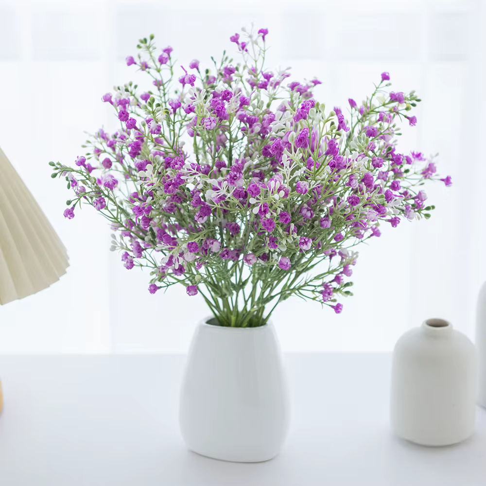 1pc fleurs artificielles plantes gypsophile mariage Bouquet de mariée maison chambre Vase Table jardin bricolage cadeaux photographie accessoires Decora
