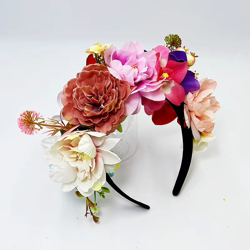 Couronne de fleurs mexicaines