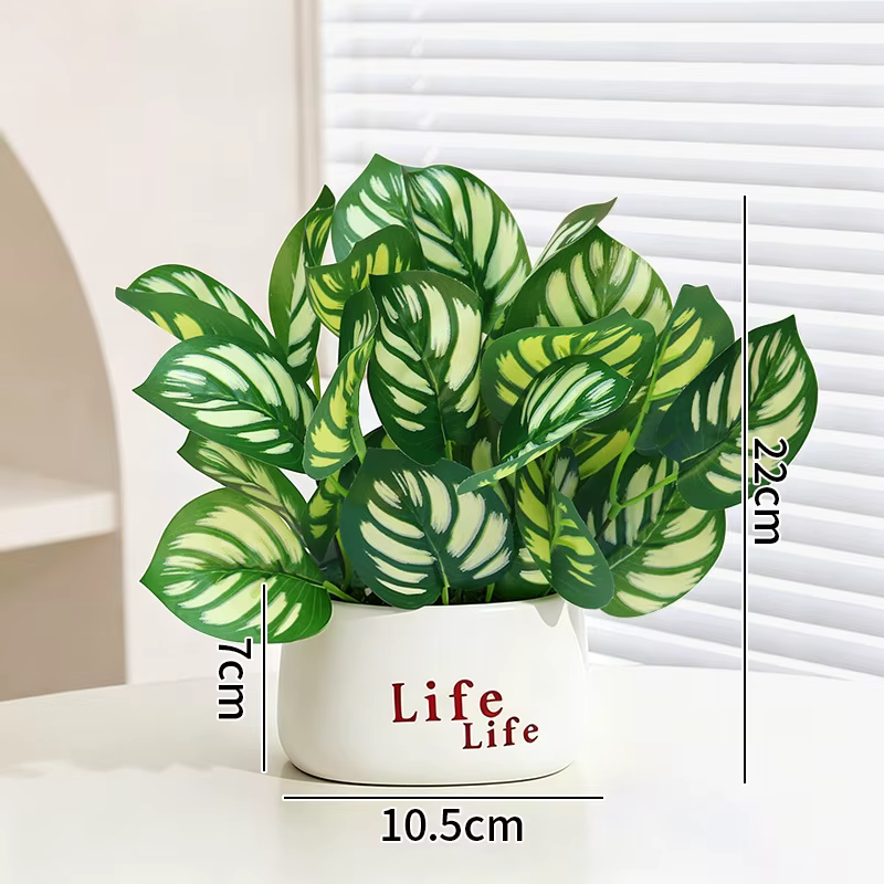 Plante Artificielle Bonsaï Verte