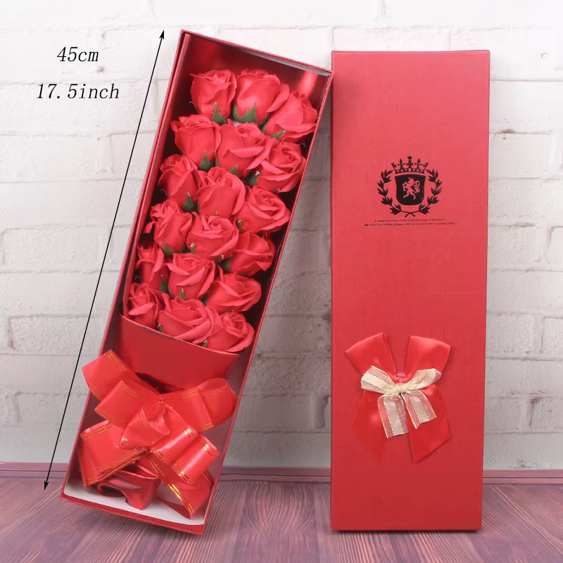 7 Roses Artificielles de Décoration de Mariage