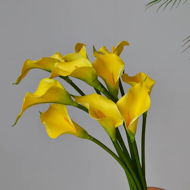 Fleurs artificielles de lys OligCalla