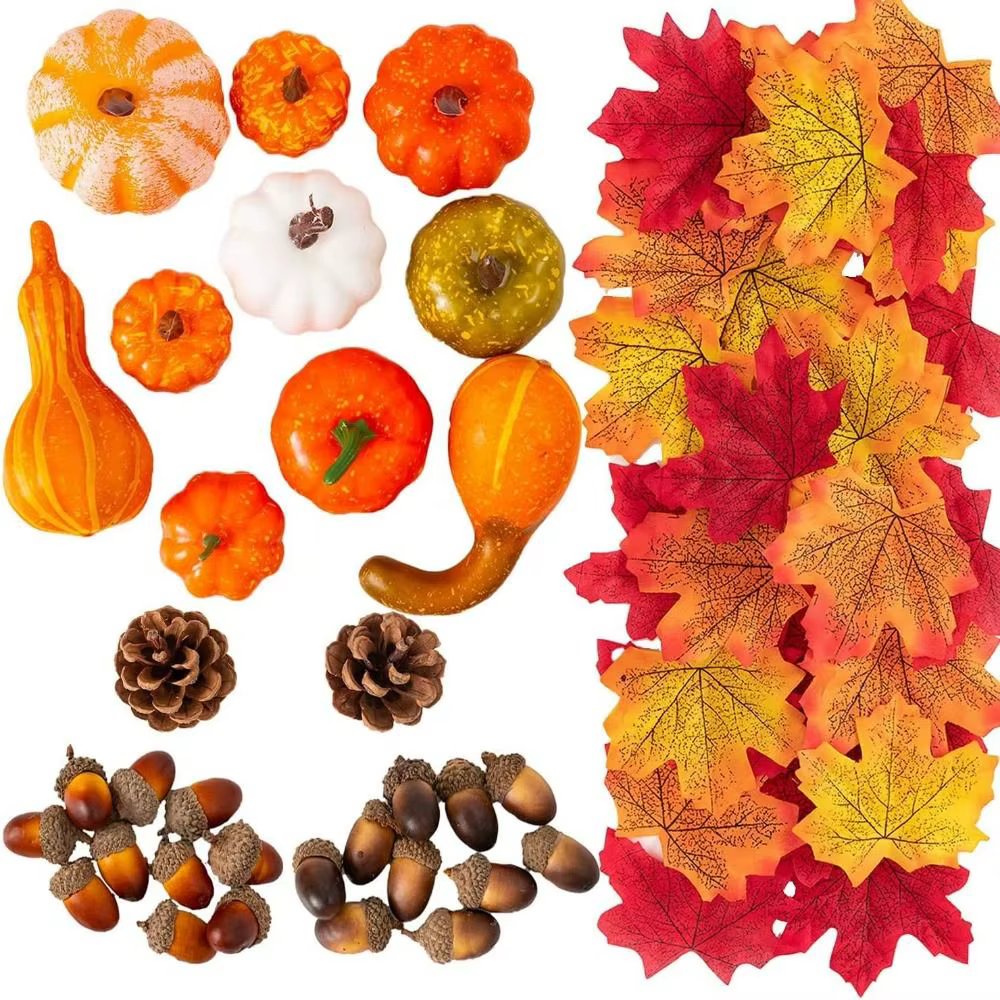 Feuilles d'érable simulées