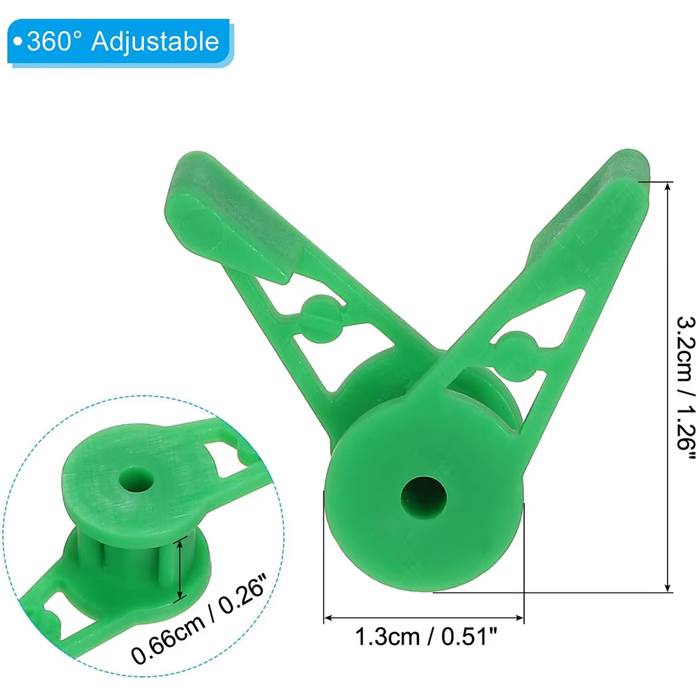 Clips d'entraînement pour cintreuse de Branches de plantes