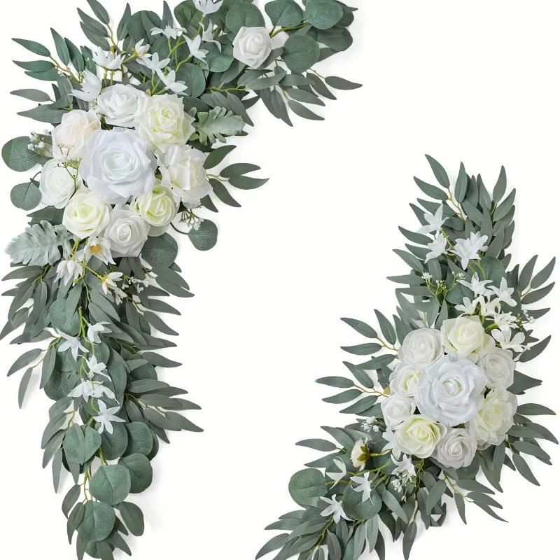 Kit de fleurs artificielles pour arc de mariage