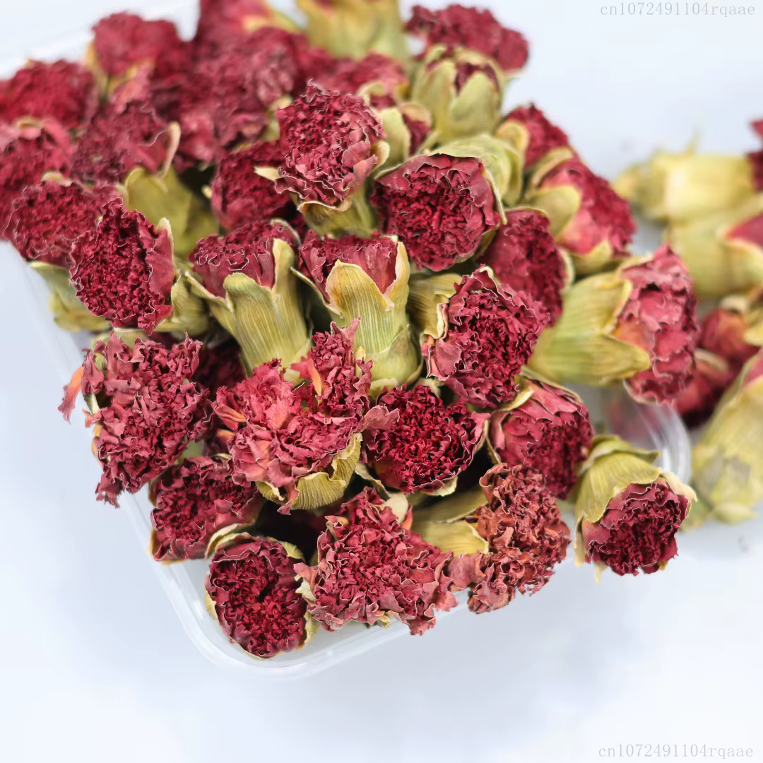 Fleurs séchées naturelles de carnation de qualité supérieure